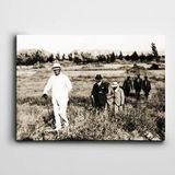 Dekolata Atatürk Gazi Orman Çiftliği 30x40 cm Kanvas Tablo