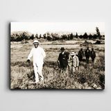 Dekolata Atatürk Gazi Orman Çiftliği 50x70 cm Kanvas Tablo