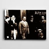 Dekolata Atatürk İstanbul 1934 40x60 cm Kanvas Tablo