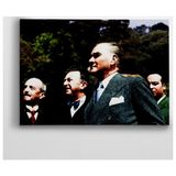 Dekolata Atatürk İstikbal Göklerdedir 35x50 cm Kanvas Tablo