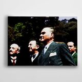 Dekolata Atatürk İstikbal Göklerdedir 60x85 cm Kanvas Tablo