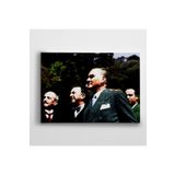 Dekolata Atatürk İstikbal Göklerdedir 70x100 cm Kanvas Tablo