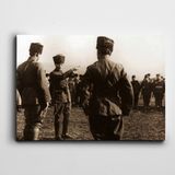 Dekolata Atatürk İzmit'te 1923 30x40 cm Kanvas Tablo