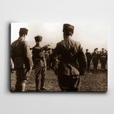 Dekolata Atatürk İzmit'te 1923 70x100 cm Kanvas Tablo