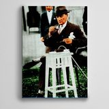 Dekolata Atatürk Kahve İçerken 35x50 cm Kanvas Tablo