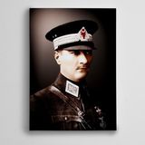 Dekolata Atatürk Madalya 30x40 cm Kanvas Tablo
