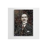 Dekolata Atatürk Mozaik 40x60 cm Kanvas Tablo