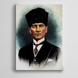 Dekolata Atatürk Portre 2 Kanvas Tablo 60 X 85 Cm