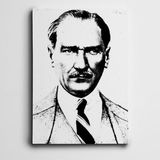 Dekolata Atatürk Portre Kanvas Tablo DK001261 60 x 85 CM