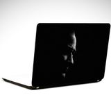 Dekolata Atatürk Portresi Siyah Laptop Sticker 15.4 inch (37X26CM)