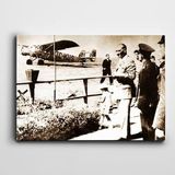 Dekolata Atatürk Tablosu Türk Kuşu 1935 Atatürk 40x60 cm Kanvas Tablo