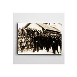 Dekolata Atatürk Tablosu Tuzla 1928 Atatürk 60x85 cm Kanvas Tablo