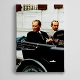 Dekolata Atatürk ve İsmet İnönü 2 30x40 cm Kanvas Tablo