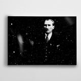 Dekolata Atatürk ve Kar 30x40 cm Kanvas Tablo