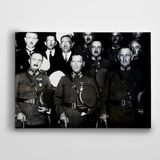 Dekolata Atatürk ve Paşalar Boyut 50x70 cm Kanvas Tablo