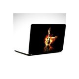 Dekolata Ateşli Gitar 39x27 cm Laptop Sticker