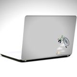 Dekolata Bisiklet Ve Laptop Sticker 12 Inch (29X24Cm)