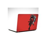 Dekolata Black Panther Kırmızı 25x19 cm Laptop Sticker