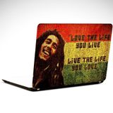 Dekolata Bob Marley Jamaika 34x24 cm Laptop Sticker