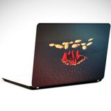 Dekolata Dağlar ve Bulutlar 25x19 cm Laptop Sticker