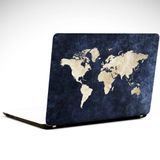 Dekolata Dünya Haritası Laptop Sticker LS0570 13 İnch (34X24CM)