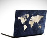 Dekolata Dünya Haritası Laptop Sticker LS0570 14 inch (35X26CM)