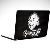 Dekolata Einstein Siyah Beyaz 37x26 cm Laptop Sticker