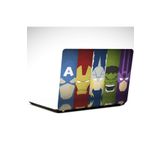 Dekolata Fantastik Kahramanlar Renkler 25x19 cm Laptop Sticker