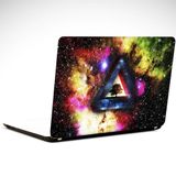 Dekolata Galaksi ve Ağaç 29x24 cm Laptop Sticker