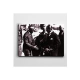 Dekolata Gazi Mustafa Kemal Atatürk 35x50 cm Kanvas Tablo