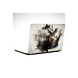 Dekolata Gergedan 38x27 cm Laptop Sticker