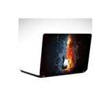 Dekolata Gitar Ateş ve Su 38x27 cm Laptop Sticker