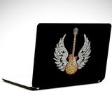 Dekolata Gitar Kanatlar 29x24 cm Laptop Sticker