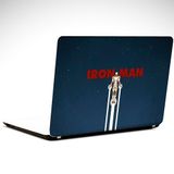Dekolata Iron Man Mavi Kırmızı 35x26 cm Laptop Sticker