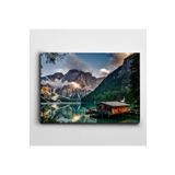 Dekolata İtalya Manzara 85x120 cm Kanvas Tablo
