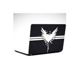 Dekolata Kalp ve Kanatlar 29x24 cm Laptop Sticker