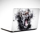 Dekolata Kaplan Çizim 39x27 cm Laptop Sticker