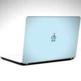 Dekolata Kedi Minimal Laptop Sticker 13 İnch (34X24CM)