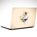 Dekolata Kelebek Vintage 29x24 cm Laptop Sticker