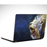 Dekolata Kükreyen Aslan 40.5x27 cm Laptop Sticker