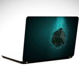 Dekolata Küp Geometri 40.5x27 cm Laptop Sticker