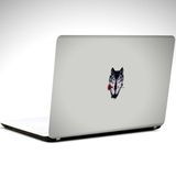Dekolata Kurt ve Gül Minimal Laptop Sticker 17 inch (39X27CM)