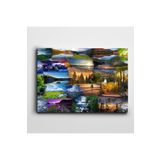 Dekolata Manzara Resimleri 40x60 cm Kanvas Tablo