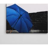 Dekolata Mavi Şemsiye 40x60 cm Kanvas Tablo