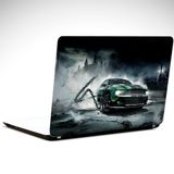 Dekolata Mustang Yeşil 29x24 cm Laptop Sticker