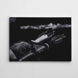 Dekolata Oklar Siyah Beyaz 35x50 cm Kanvas Tablo