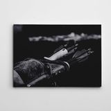 Dekolata Oklar Siyah Beyaz 40x60 cm Kanvas Tablo