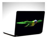 Dekolata Papağan Low Poly 34x24 cm Laptop Sticker