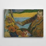 Dekolata Paul Gauguin Vincent Van Gogh Painting Sunflowers Kanvas Tablo 140 x 200 CM