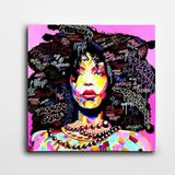 Dekolata Pop Art Modern Kare Kanvas Tablo 100 x 100 CM